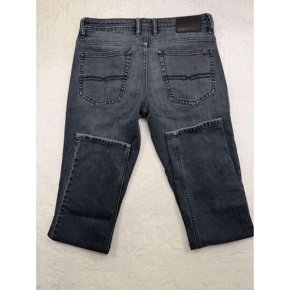 Buffalo David Bitton Jackson Straight Stretch Dark Wash Jeans 30x32